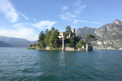 Veduta di Monteisola sul lago d'Iseo - Italia